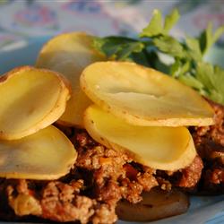 Fırında Kıymalı Patates Tarifi