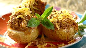 Kıymalı Mantarlı Fırın Patates Tarifi