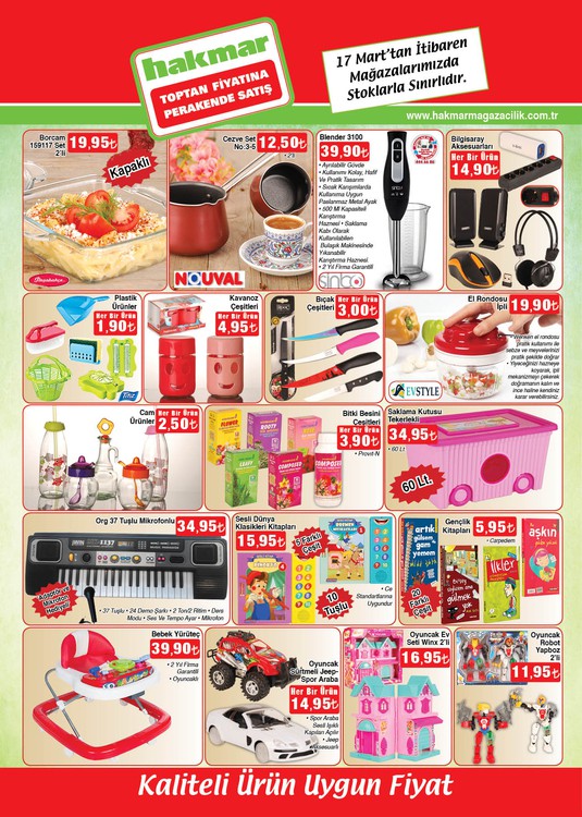 Hakmar Ekspres 17 Mart 2016 Kampanya Broşürü