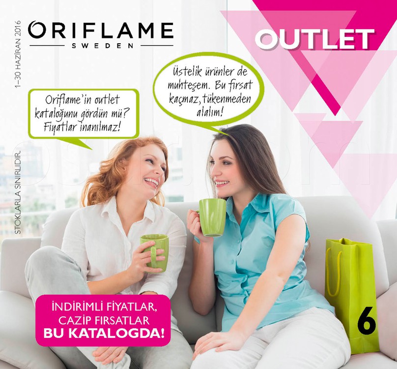 Oriflame Altın Fırsatlar 01 – 30 Haziran 2016 Kataloğu