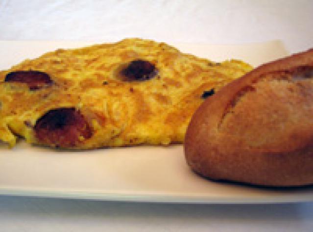Sucuklu Omlet Tarifi