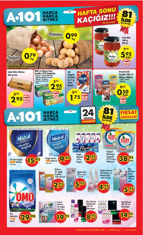 A 101 24-25 Aralık 2016 Kampanya Broşürü
